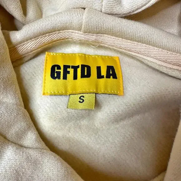 NWT GFTD LA Gifted Academy Yellow Pullover Hoodie Men’s S